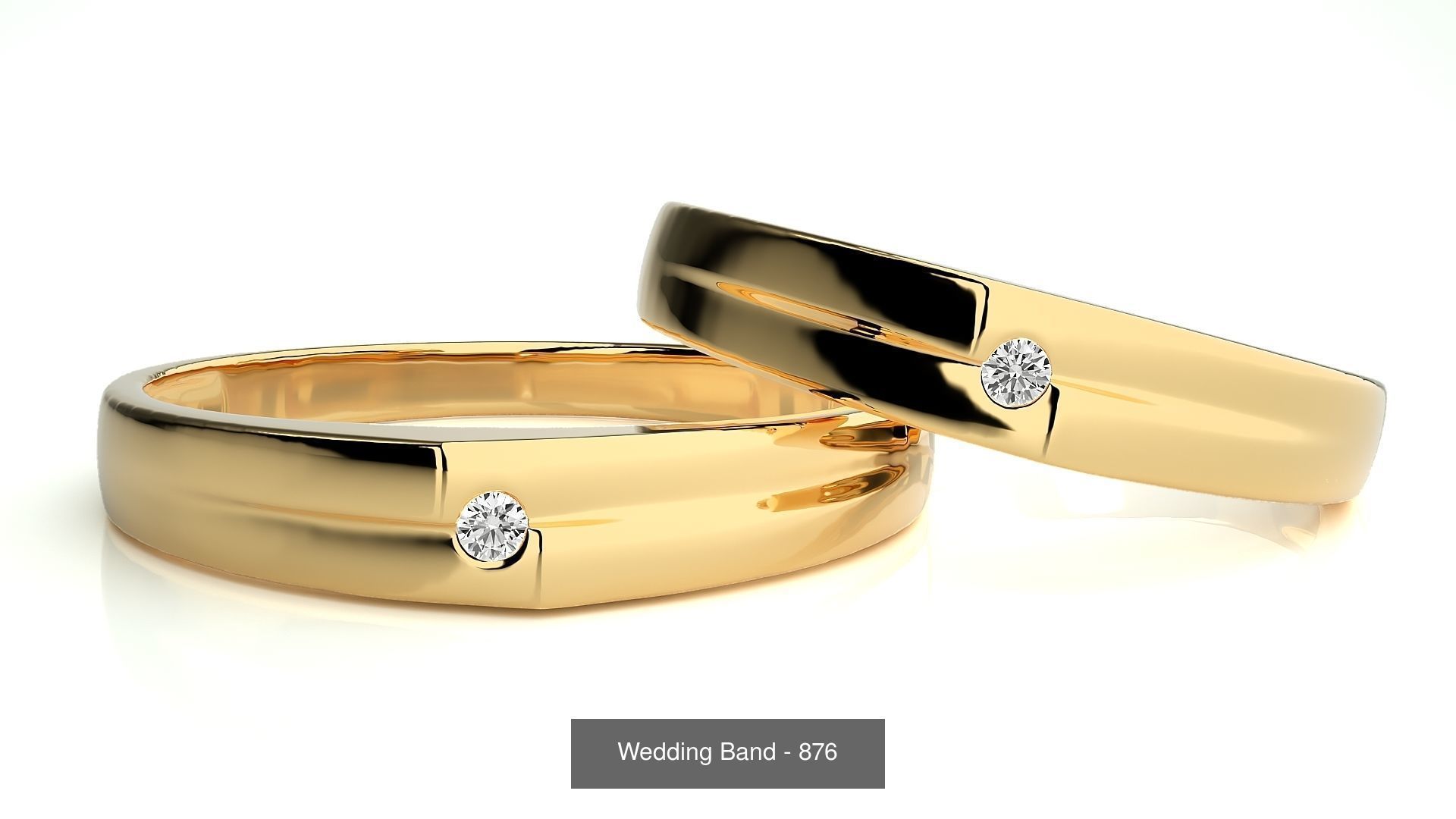 700 Wedding Band 3D Model Collection_211