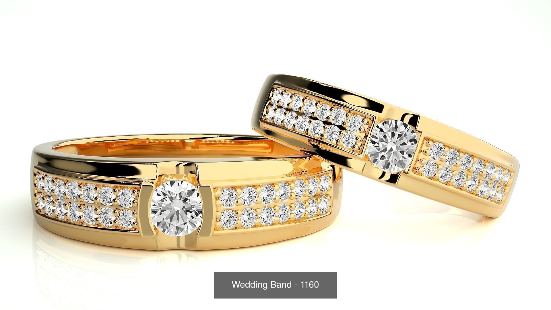 700 Wedding Band 3D Model Collection_202