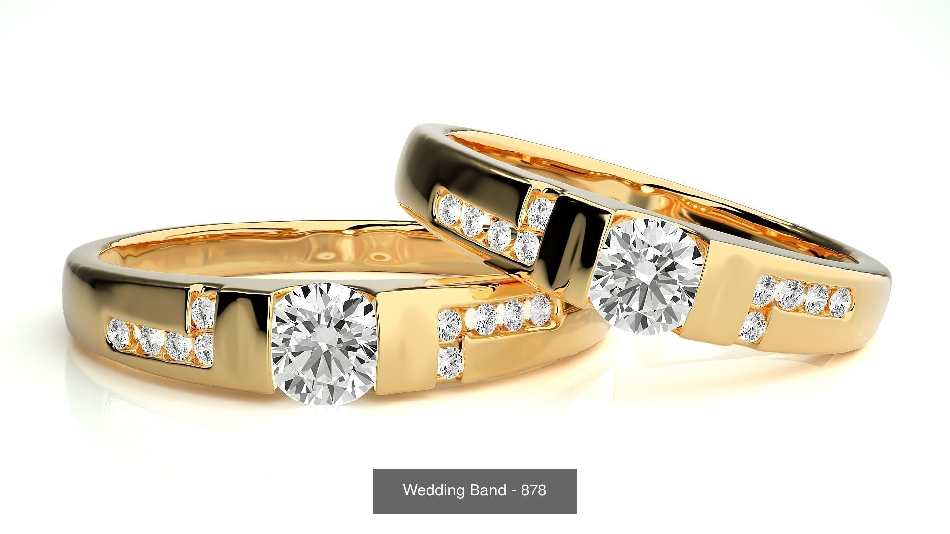 700 Wedding Band 3D Model Collection_213
