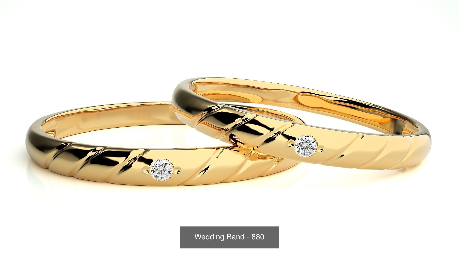 700 Wedding Band 3D Model Collection_215