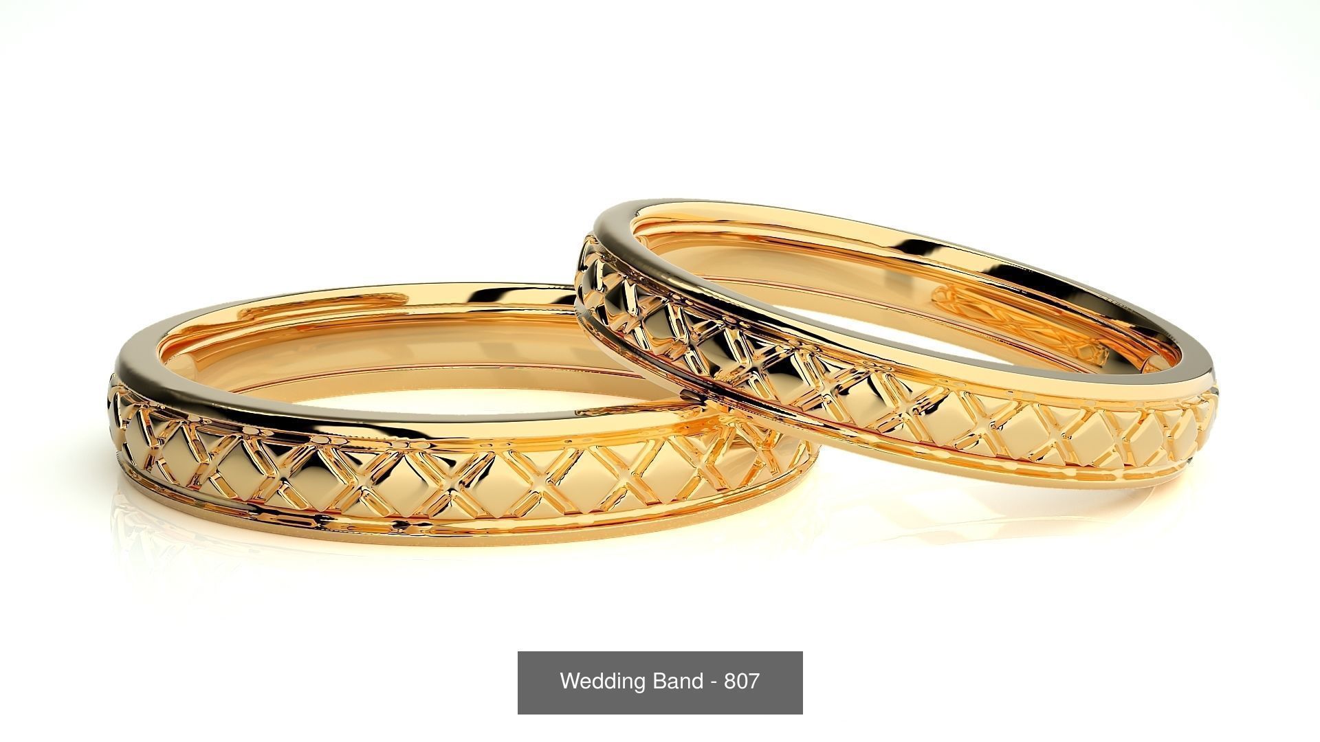 700 Wedding Band 3D Model Collection_161