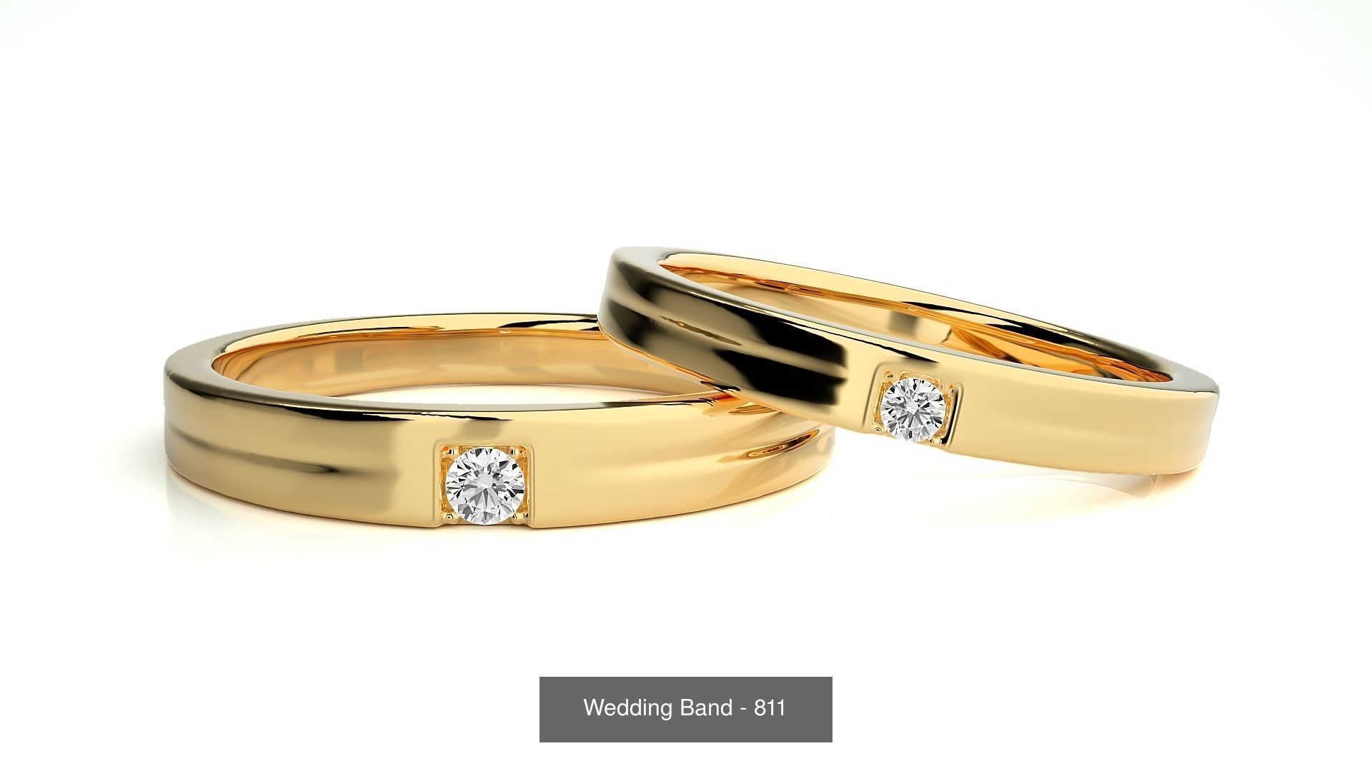 700 Wedding Band 3D Model Collection_165
