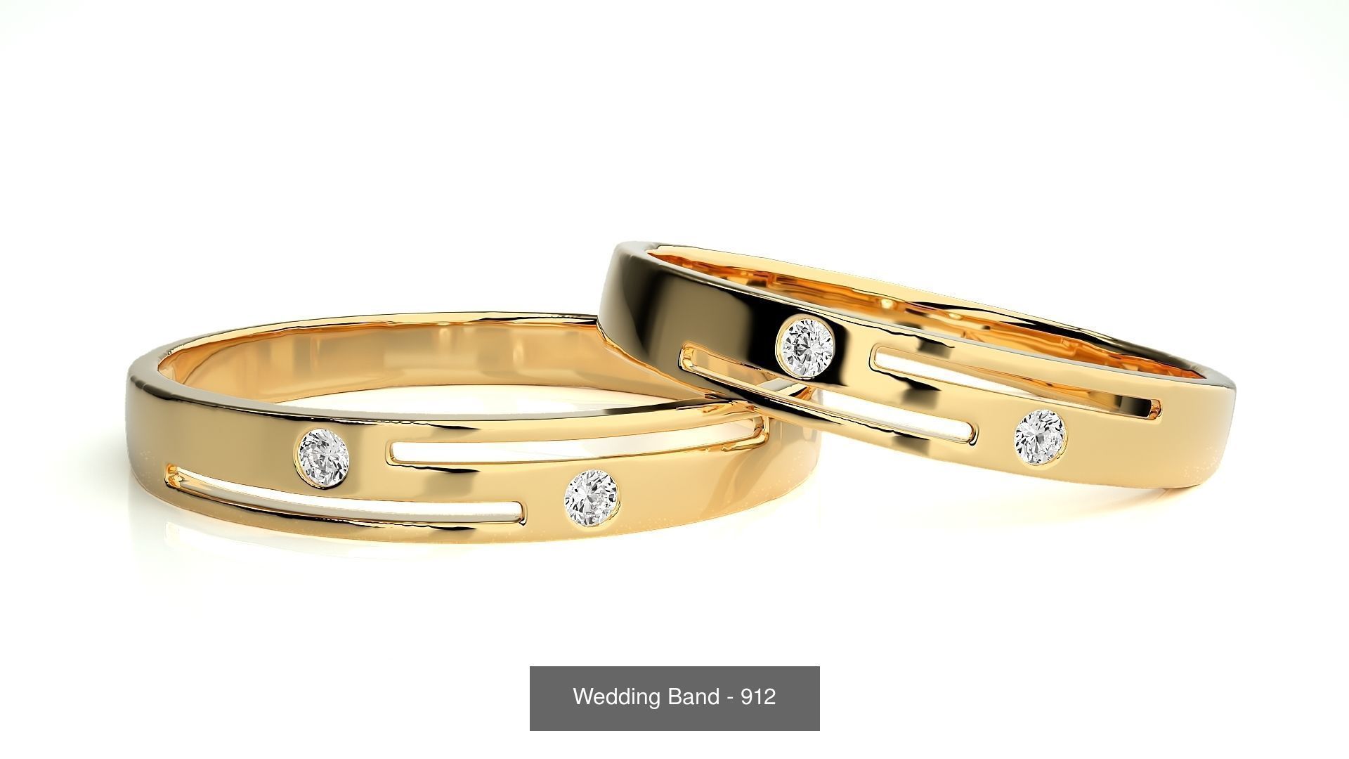 700 Wedding Band 3D Model Collection_255