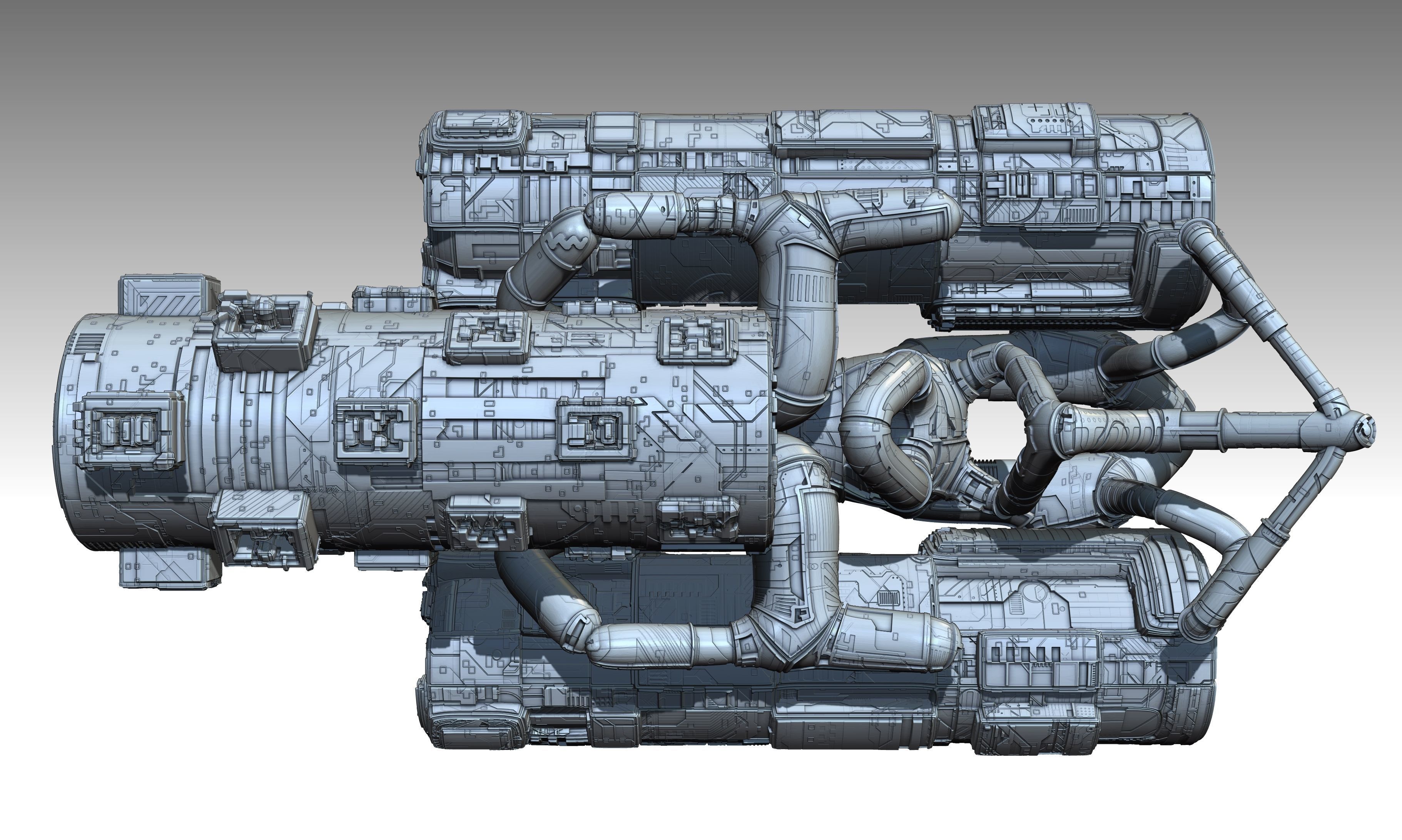 space equipment node 00156 3D model_5