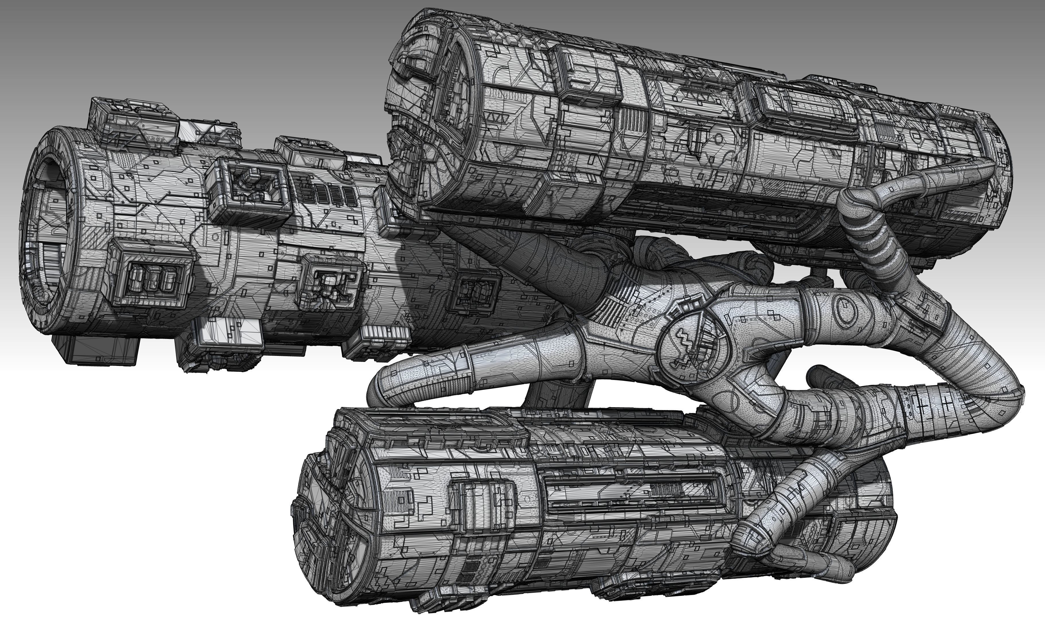 space equipment node 00156 3D model_12