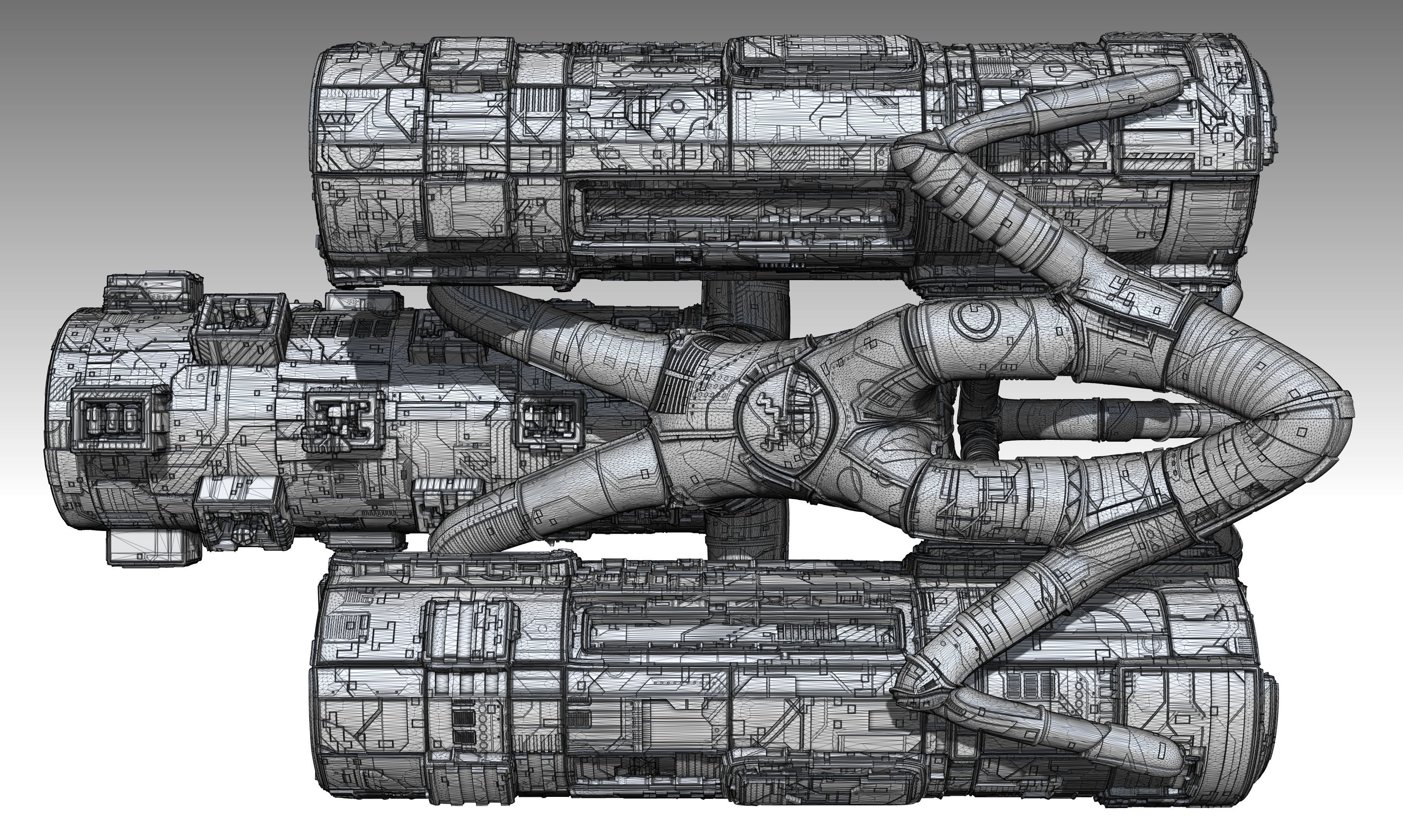 space equipment node 00156 3D model_30