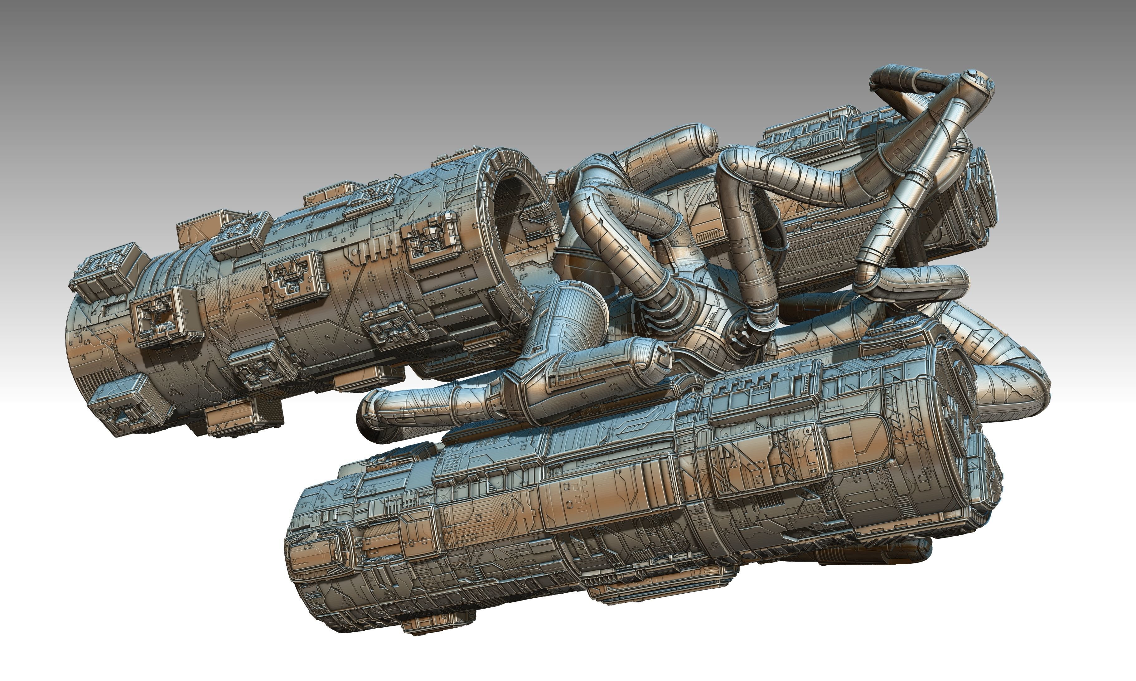 space equipment node 00156 3D model_7