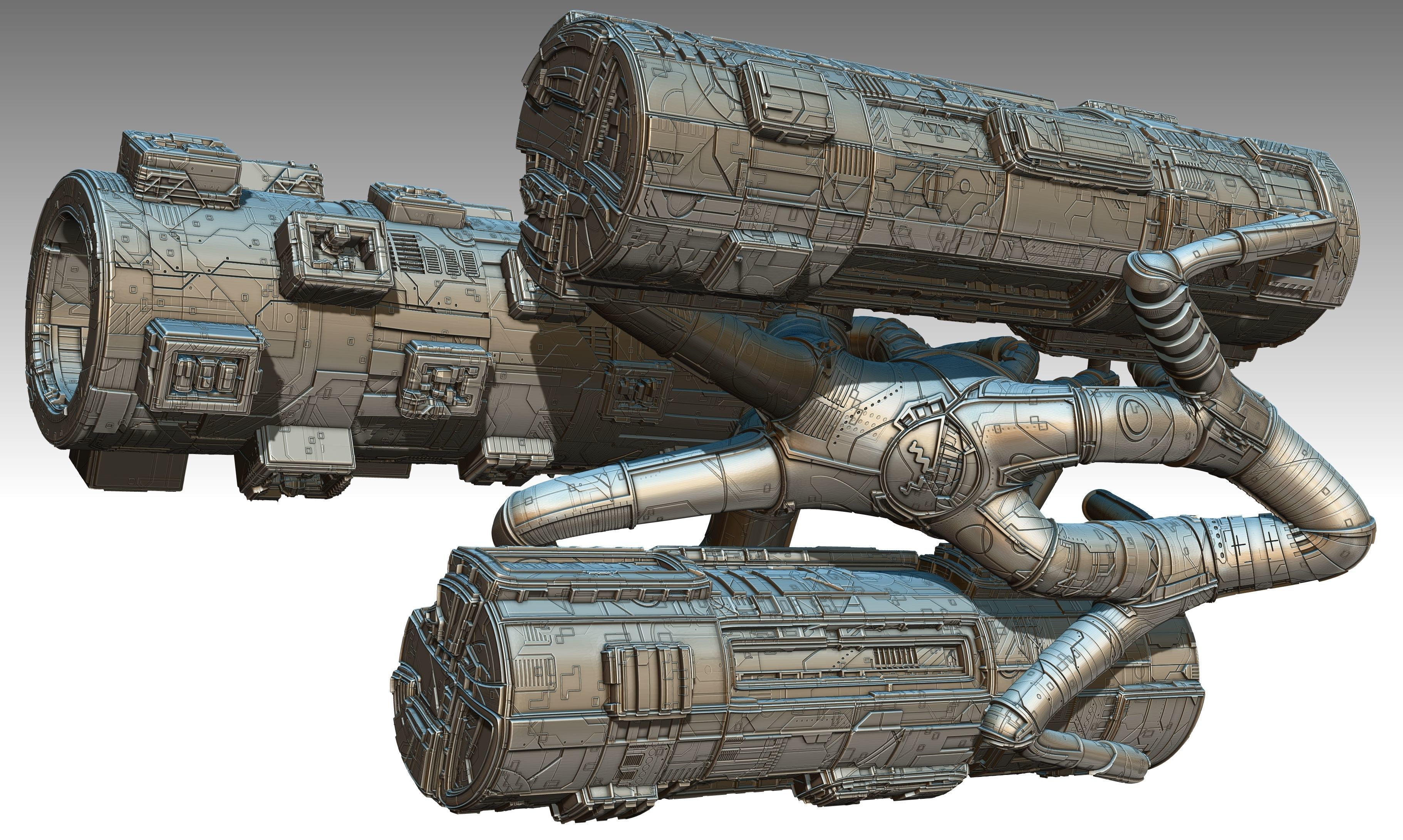 space equipment node 00156 3D model_10