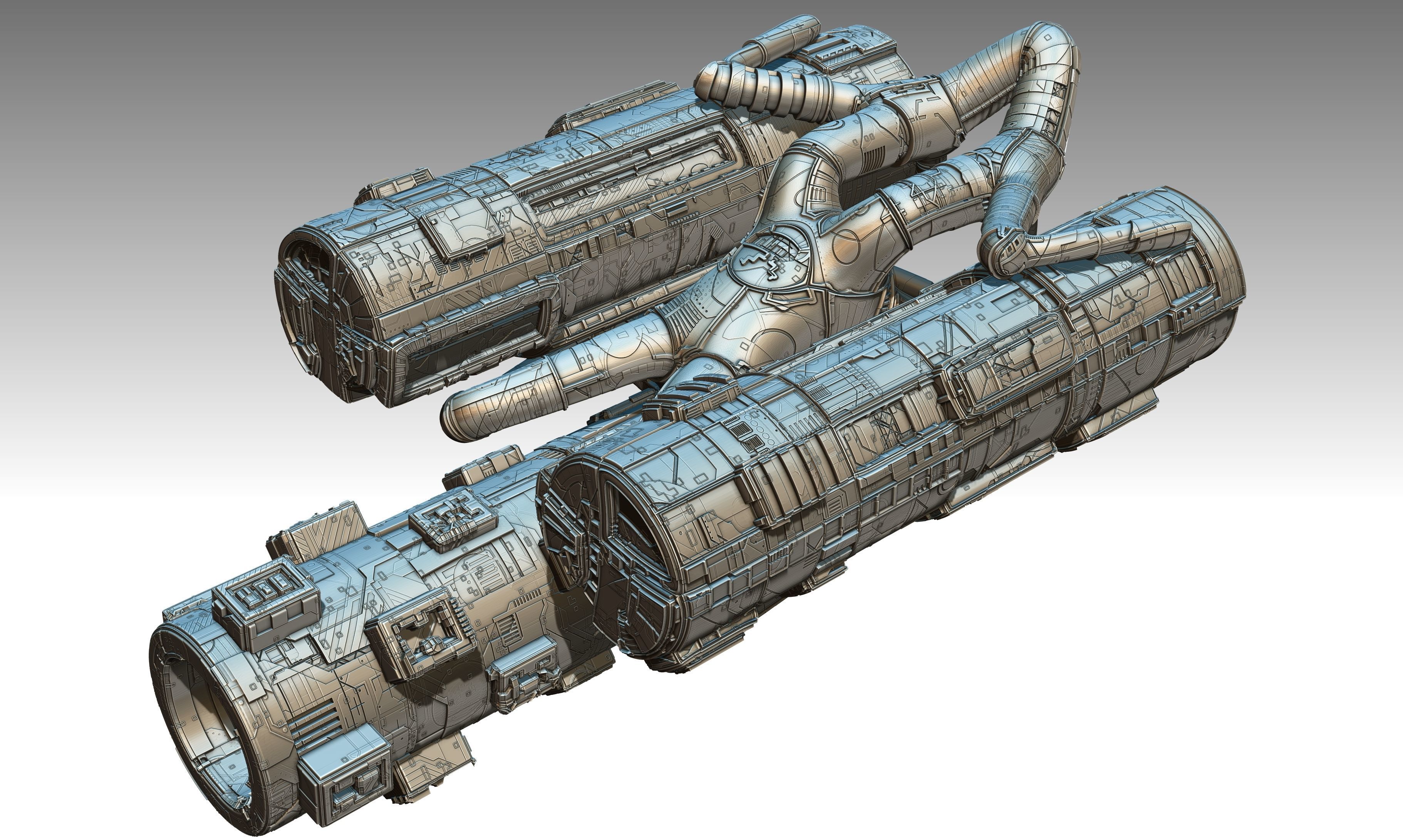 space equipment node 00156 3D model_1