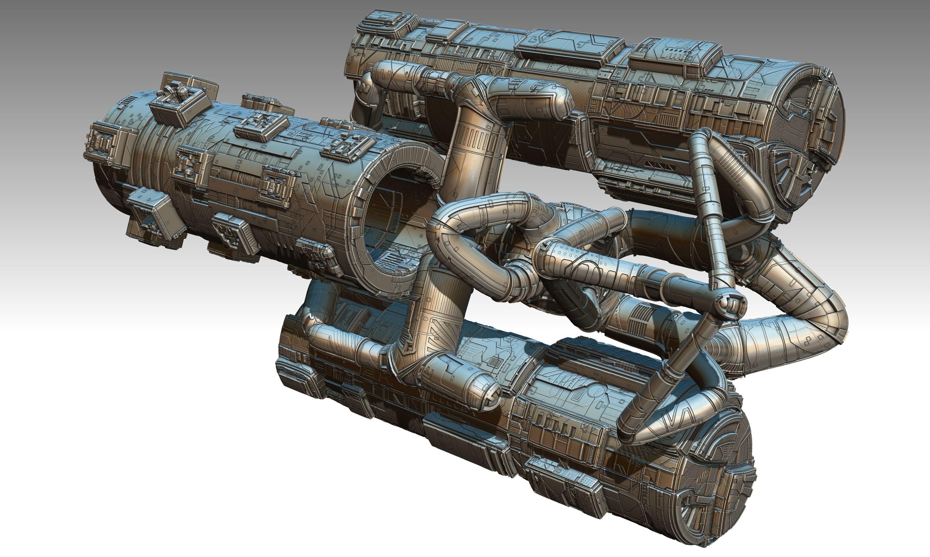 space equipment node 00156 3D model_19