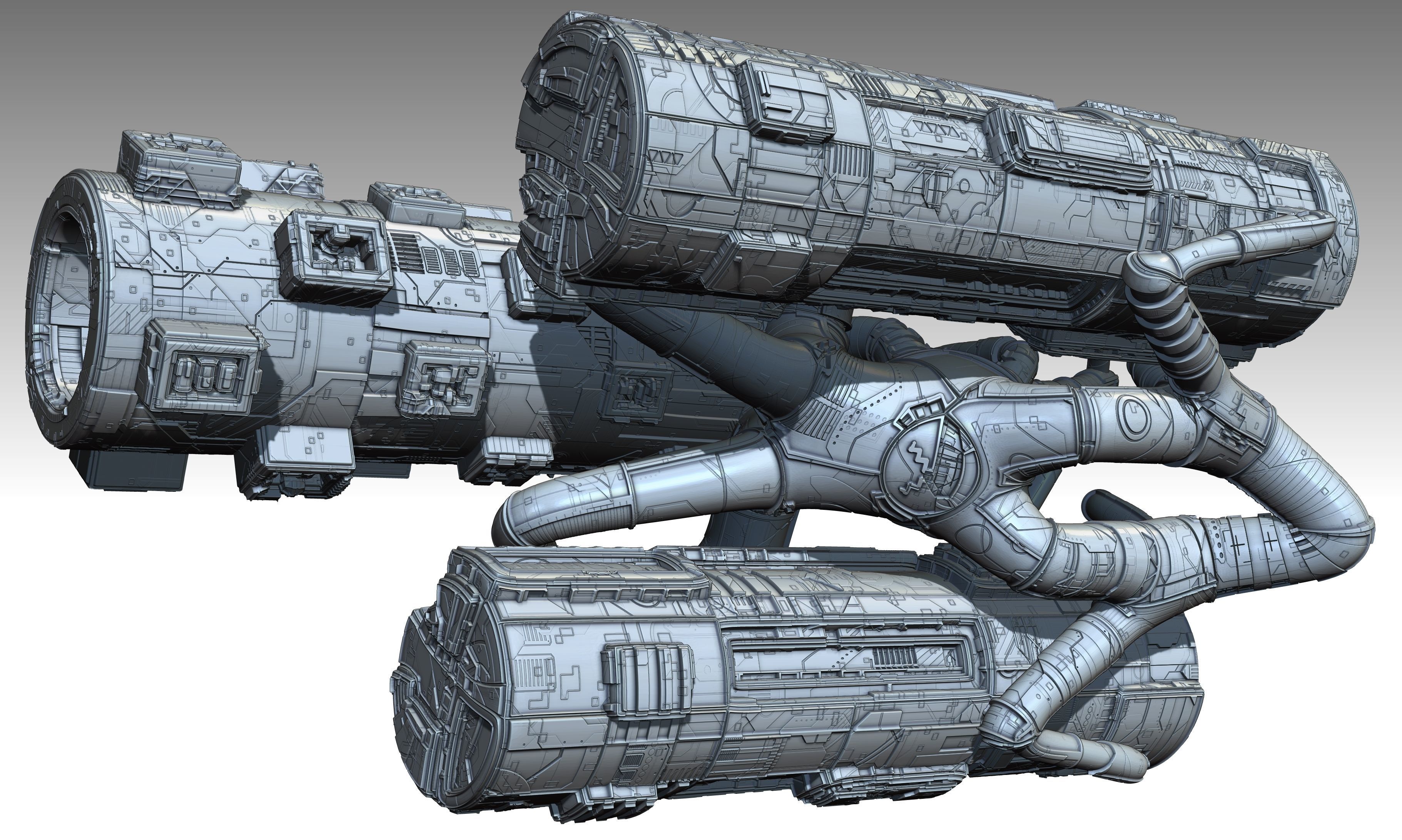 space equipment node 00156 3D model_11