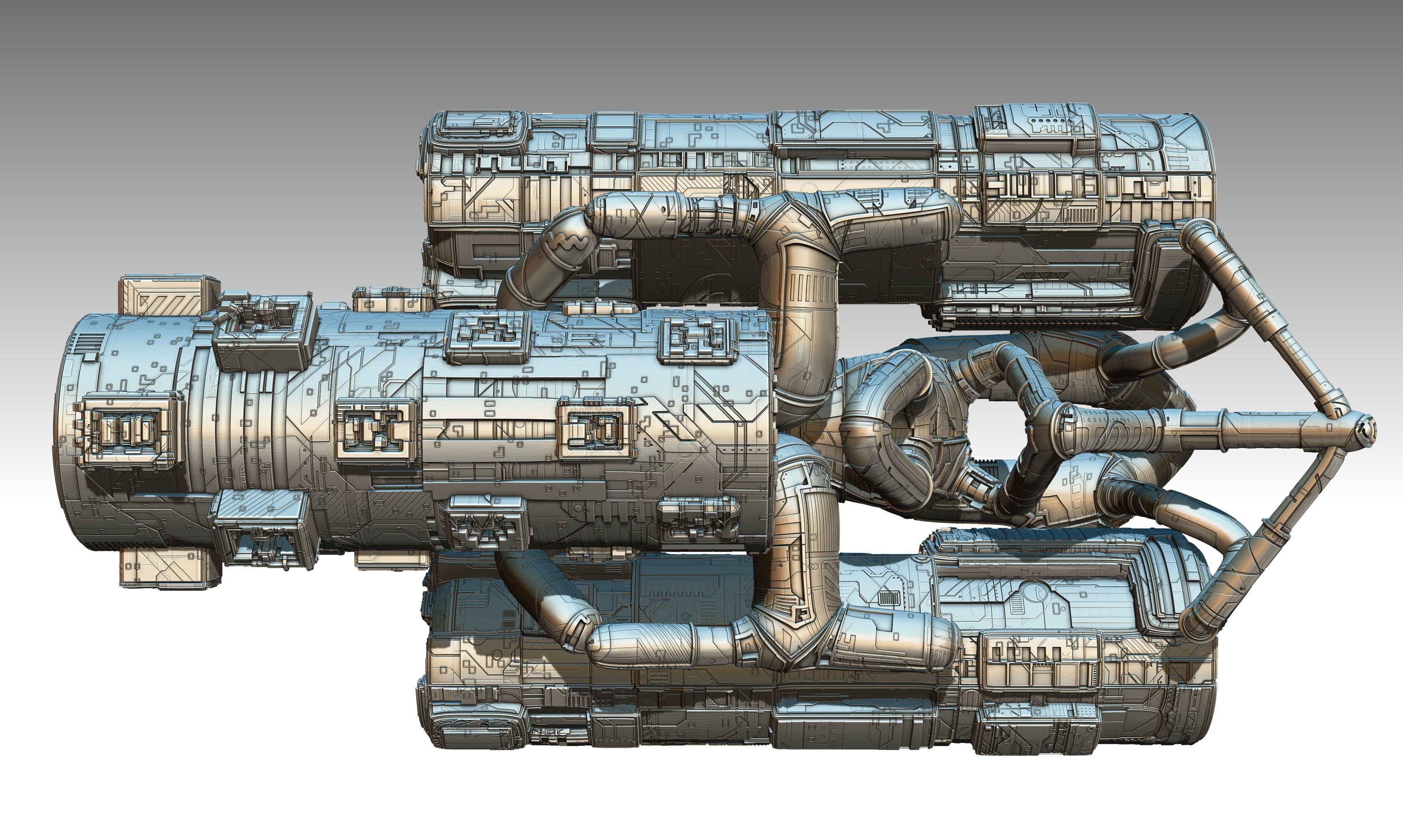 space equipment node 00156 3D model_4