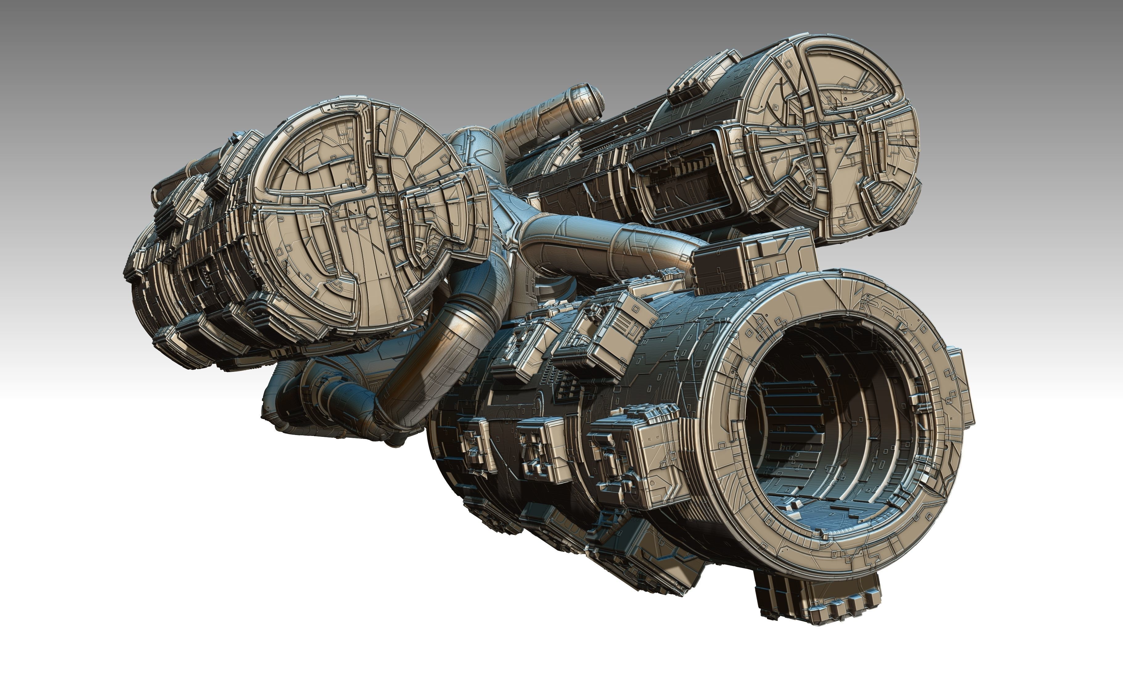 space equipment node 00156 3D model_16