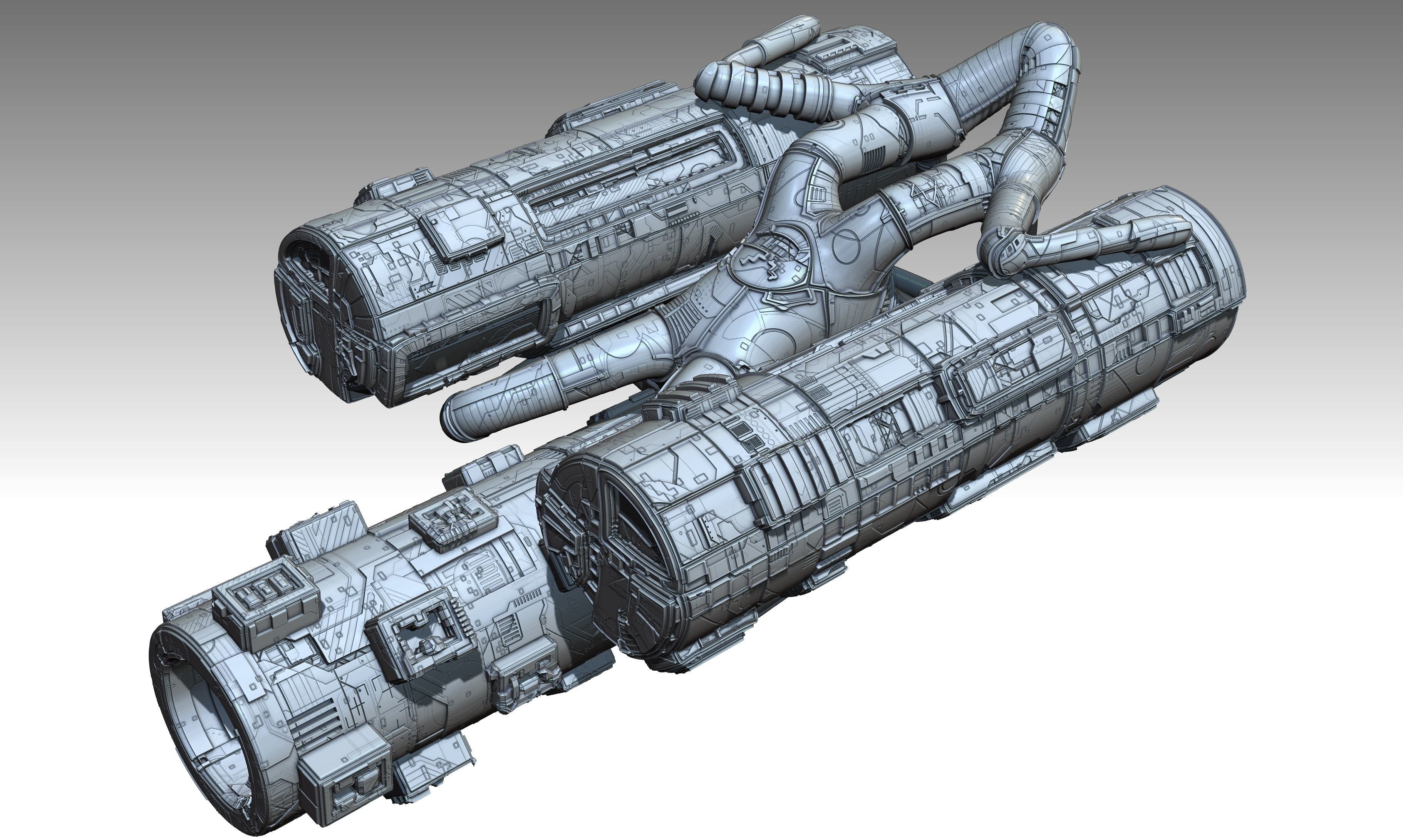 space equipment node 00156 3D model_2