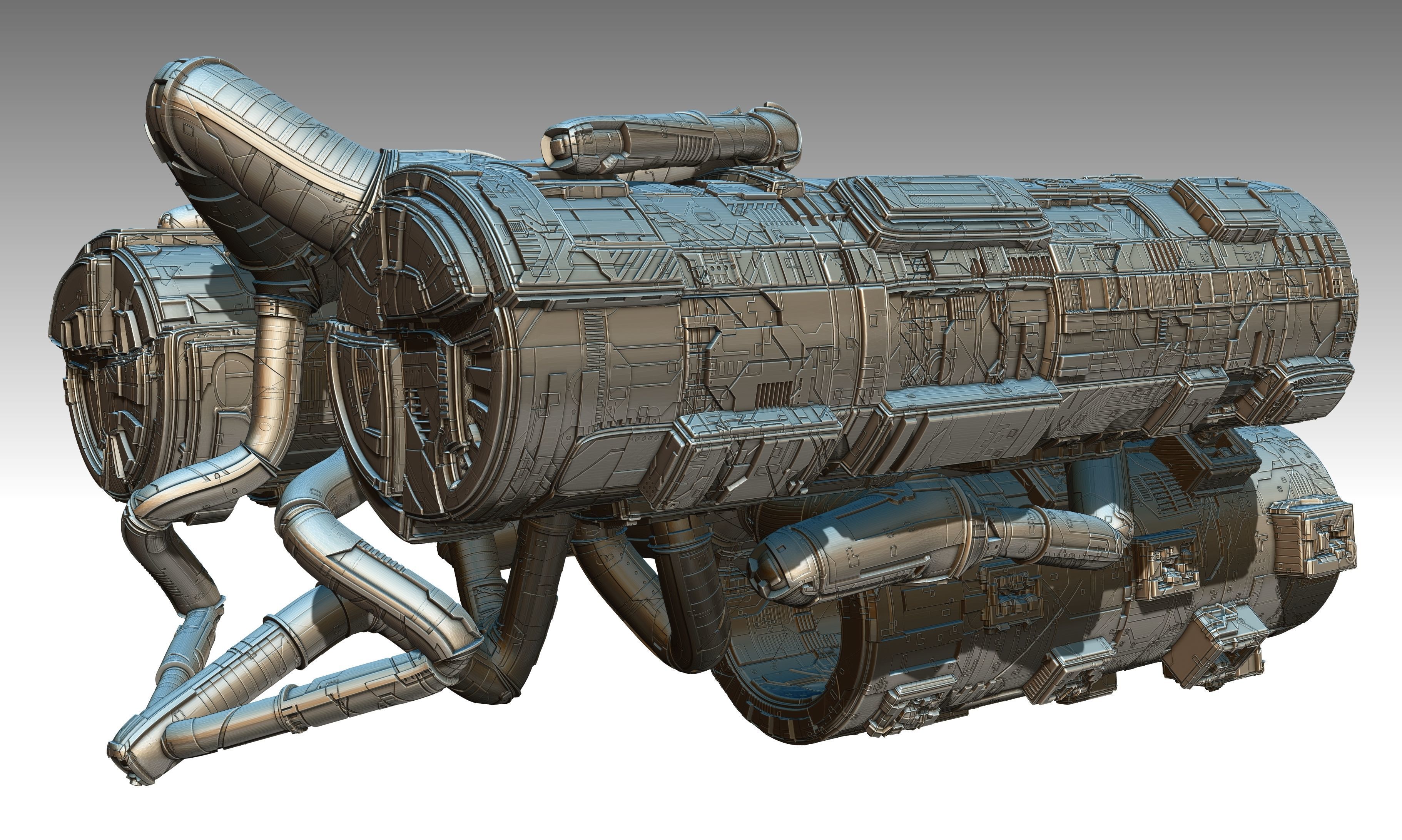 space equipment node 00156 3D model_13