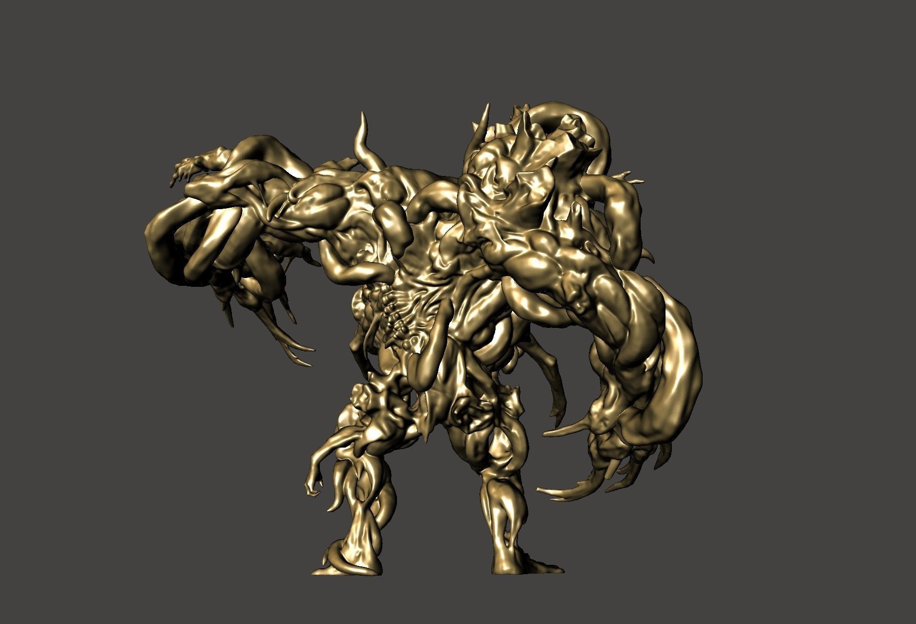 WILLIAM BIRKIN G STAGE 4 RESIDENT EVIL 2 REMAKE- HI-POLY STL  3D print model_5