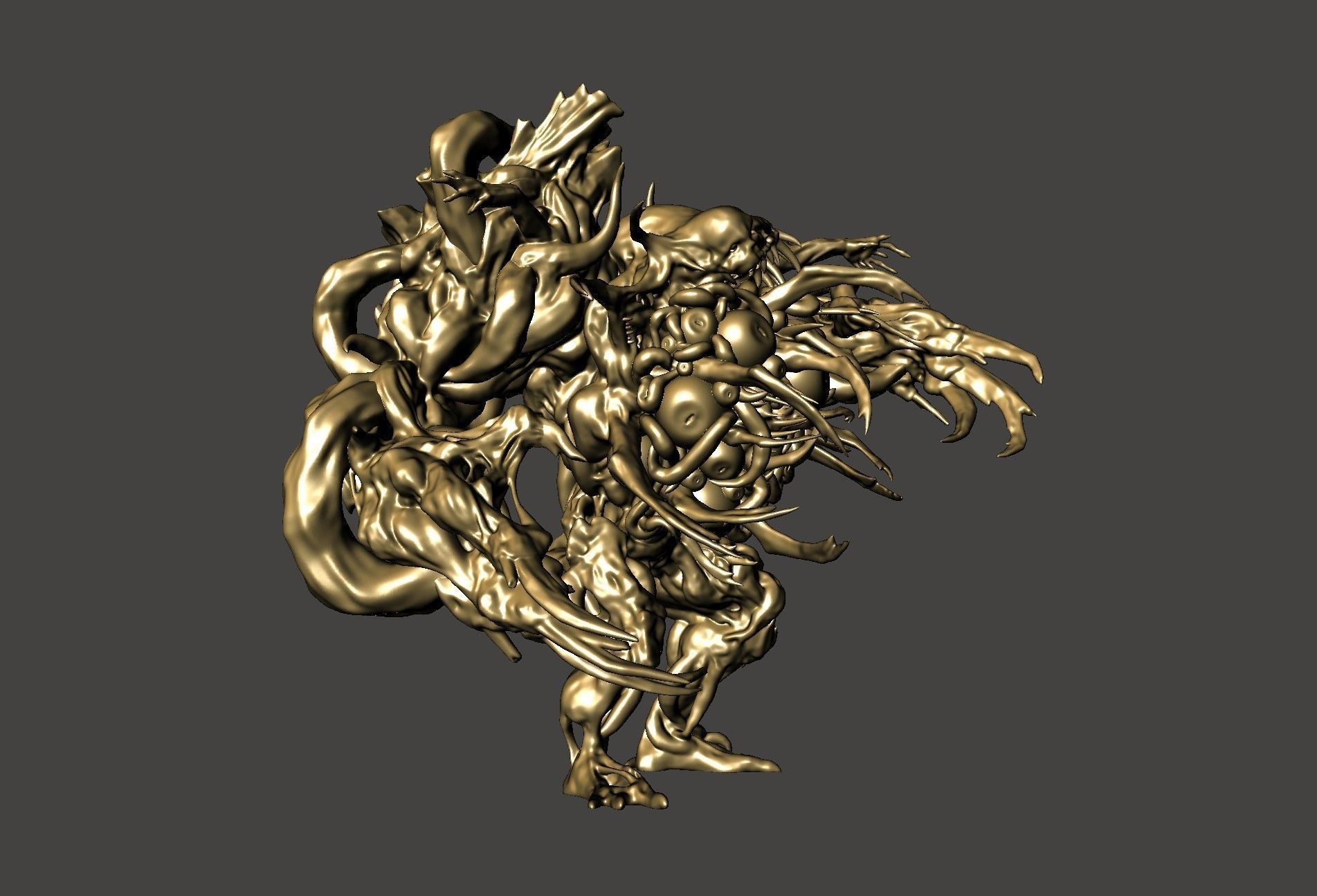 WILLIAM BIRKIN G STAGE 4 RESIDENT EVIL 2 REMAKE- HI-POLY STL  3D print model_6