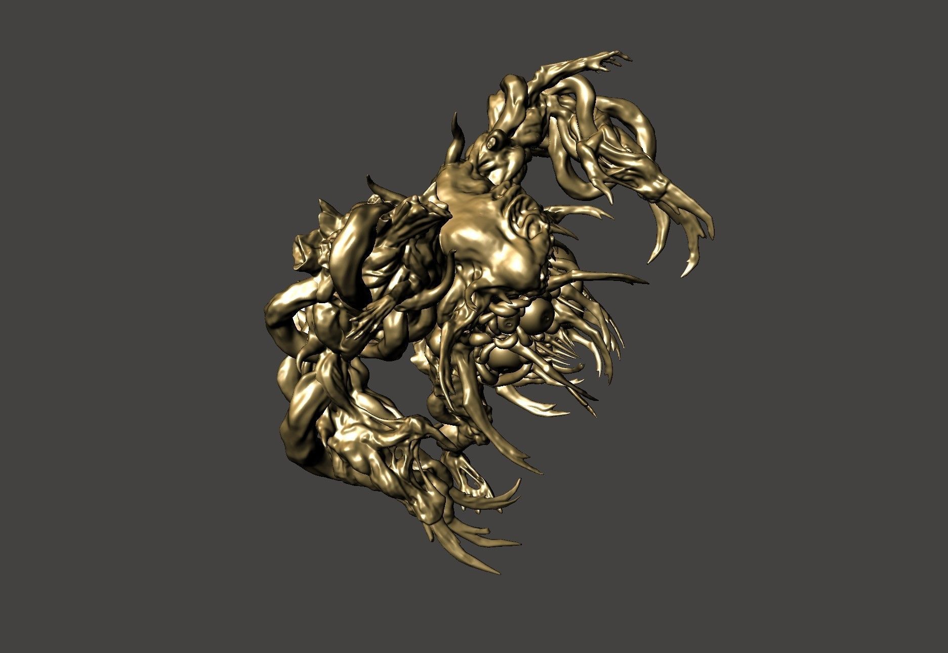 WILLIAM BIRKIN G STAGE 4 RESIDENT EVIL 2 REMAKE- HI-POLY STL  3D print model_7