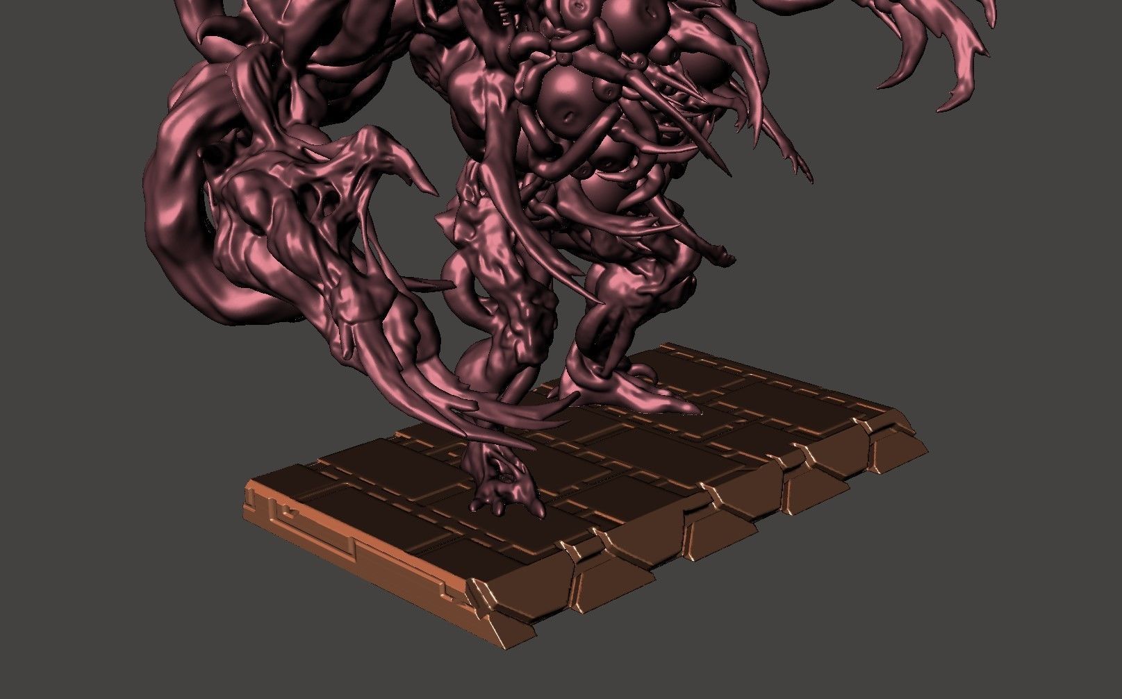 WILLIAM BIRKIN G STAGE 4 RESIDENT EVIL 2 REMAKE- HI-POLY STL  3D print model_10