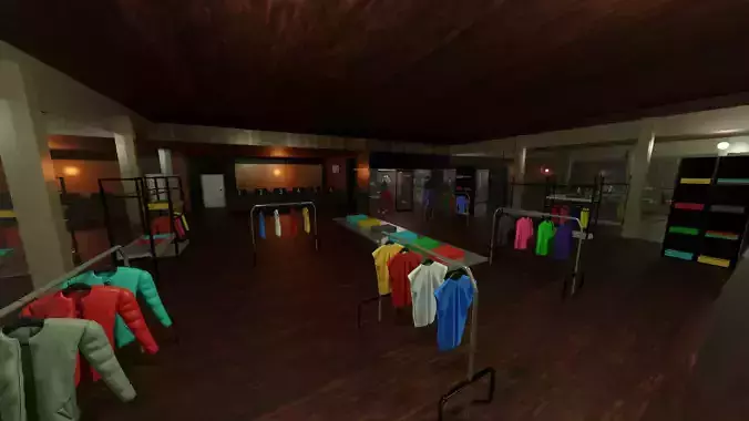 Clothing Store interior