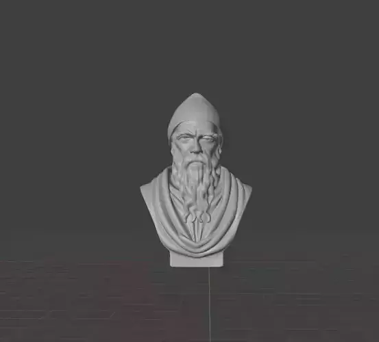 Euclid bust 3D print model