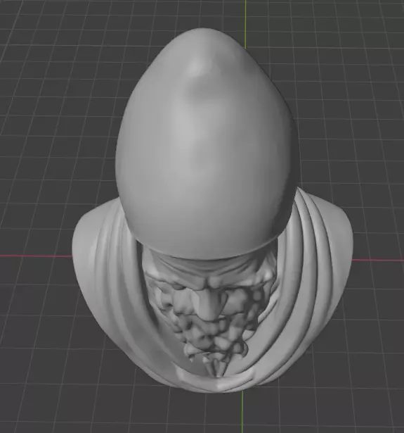 Euclid bust 3D print model_13