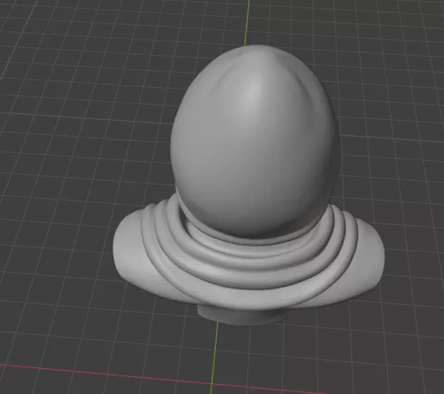 Euclid bust 3D print model_21