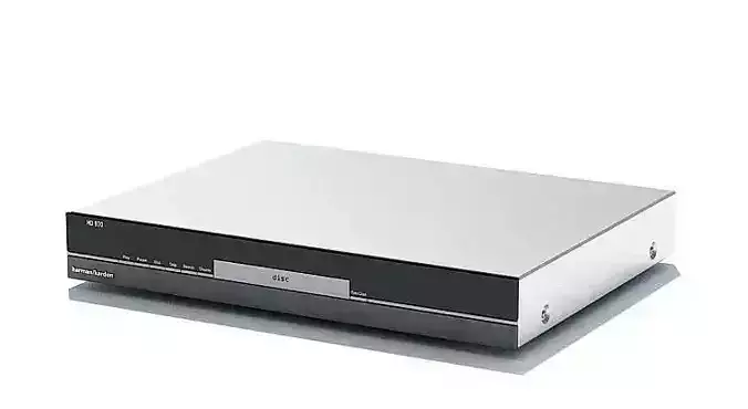 Silver And Black Dvd Player