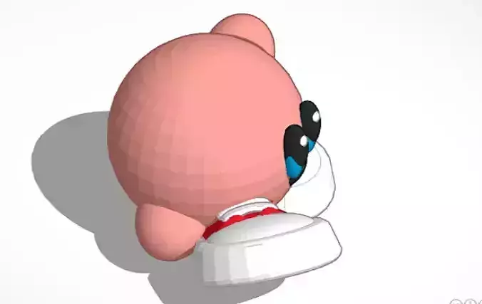 driby sonic hedgehog 3D print model
