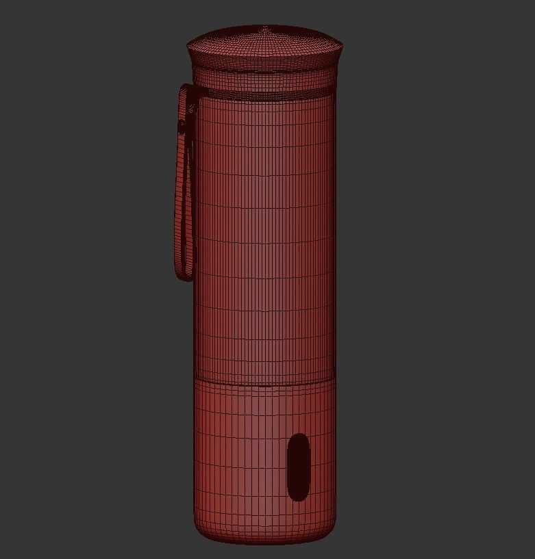 Mini Portable usb blender 3D model_5