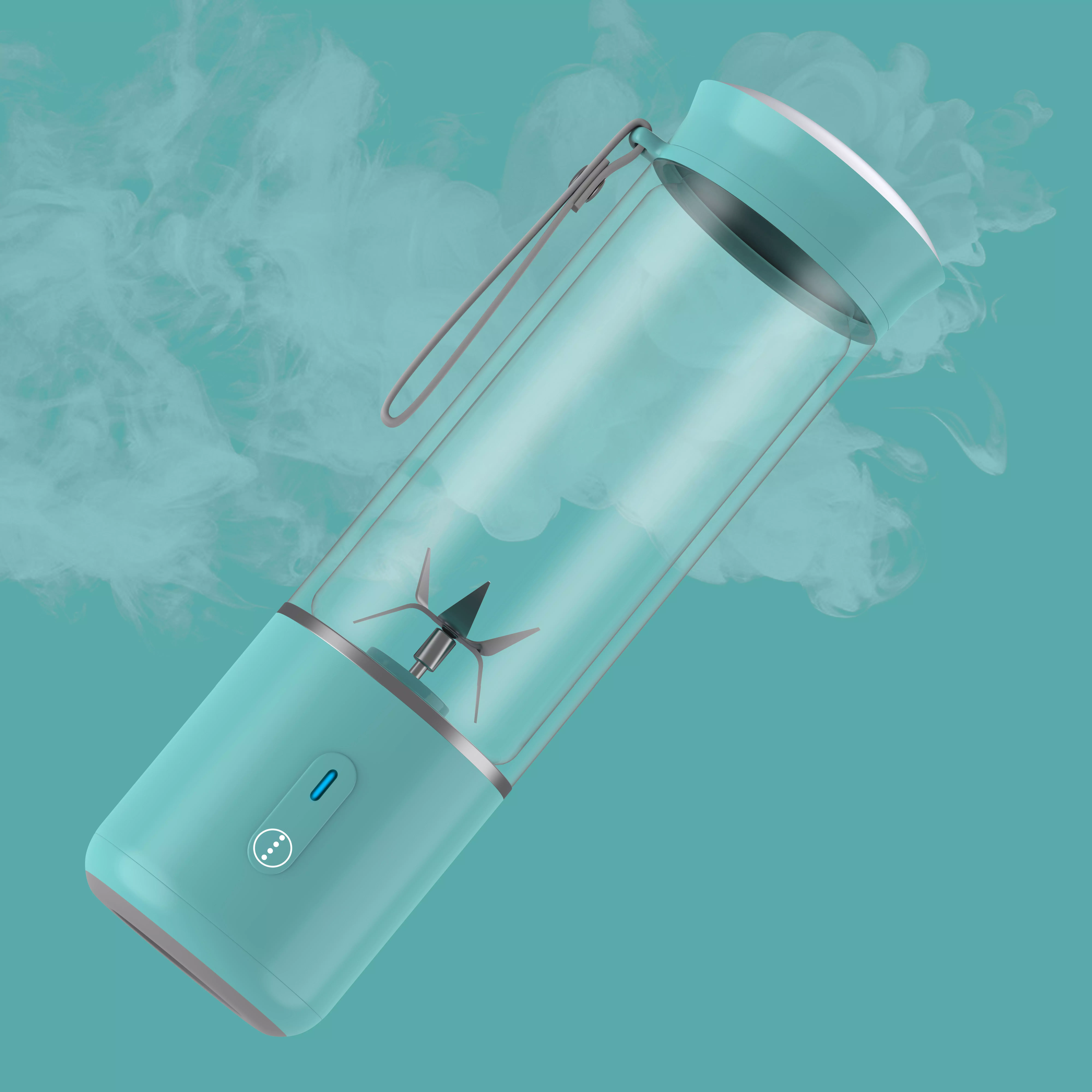 Mini Portable usb blender 3D model_0