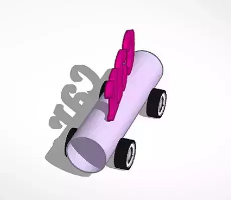 tube Car 3D model