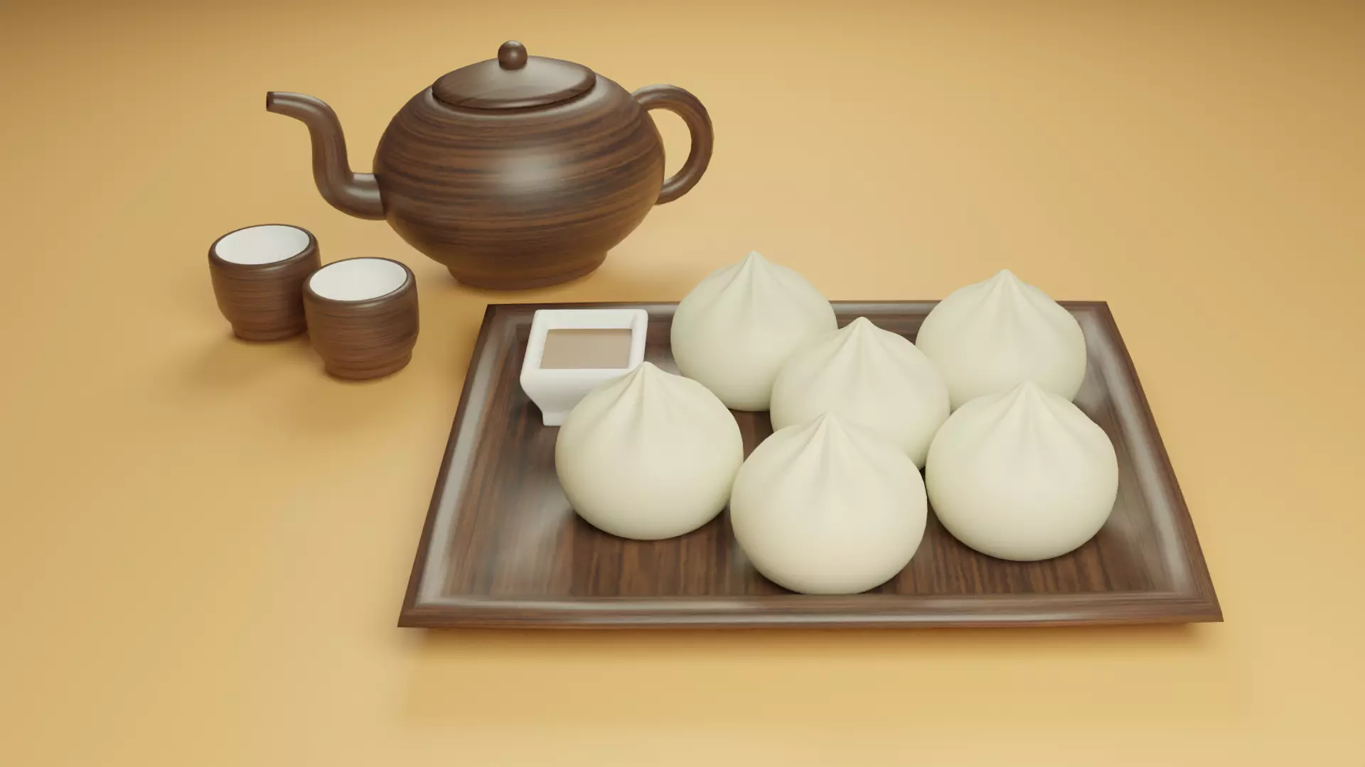 Dumpling Free 3D model