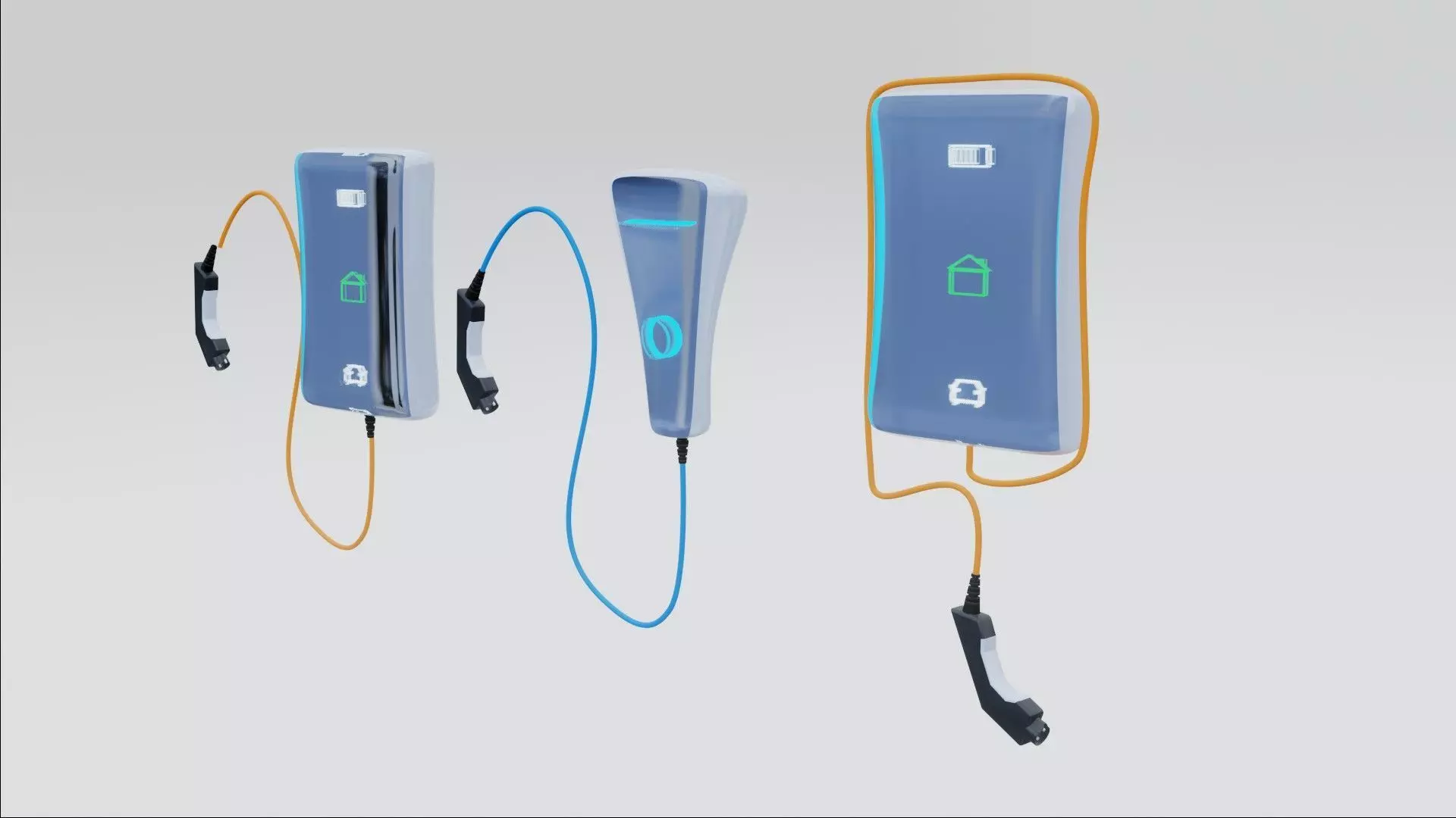 Fast Car Charger 3D model  3D model_0