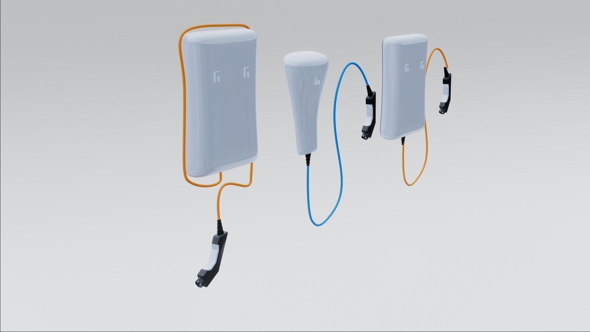 Fast Car Charger 3D model  3D model_1