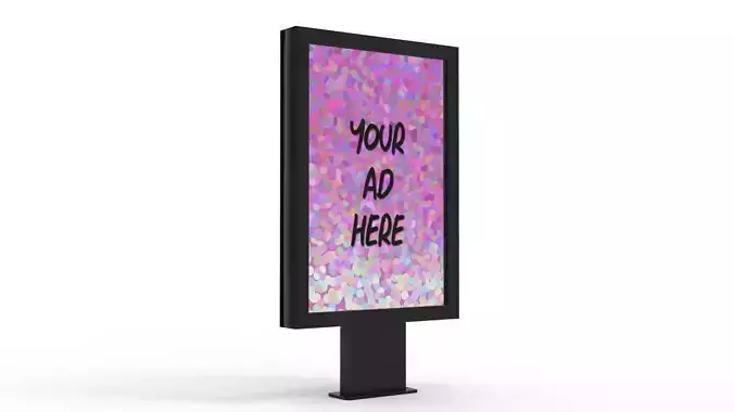 BILLBOARD lcd screen 3D model