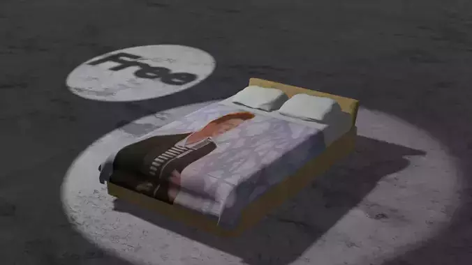 Rick roll Bed 
