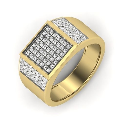 man wedding engagement ring 3dm render detail 3D print model