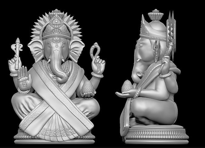 Lord Ganesha Modal 3D print model