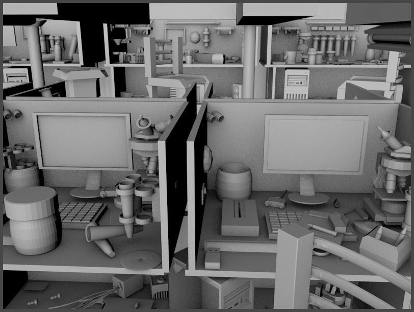 Research Lab 3D model_21