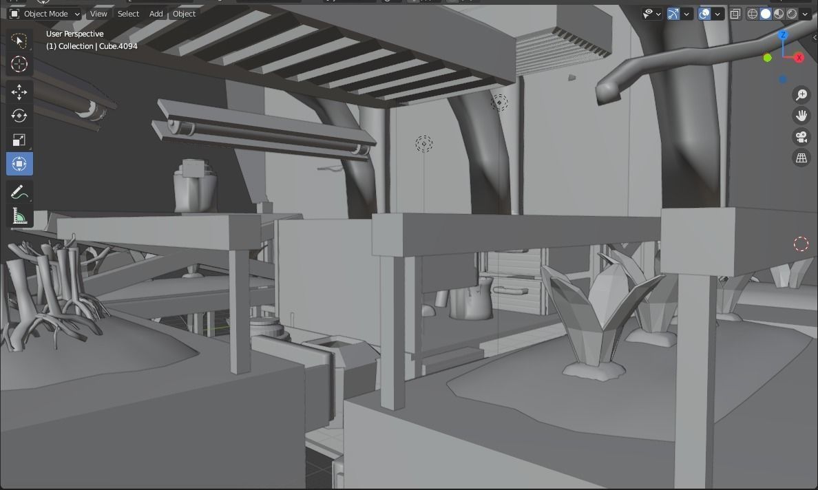 Research Lab 3D model_12