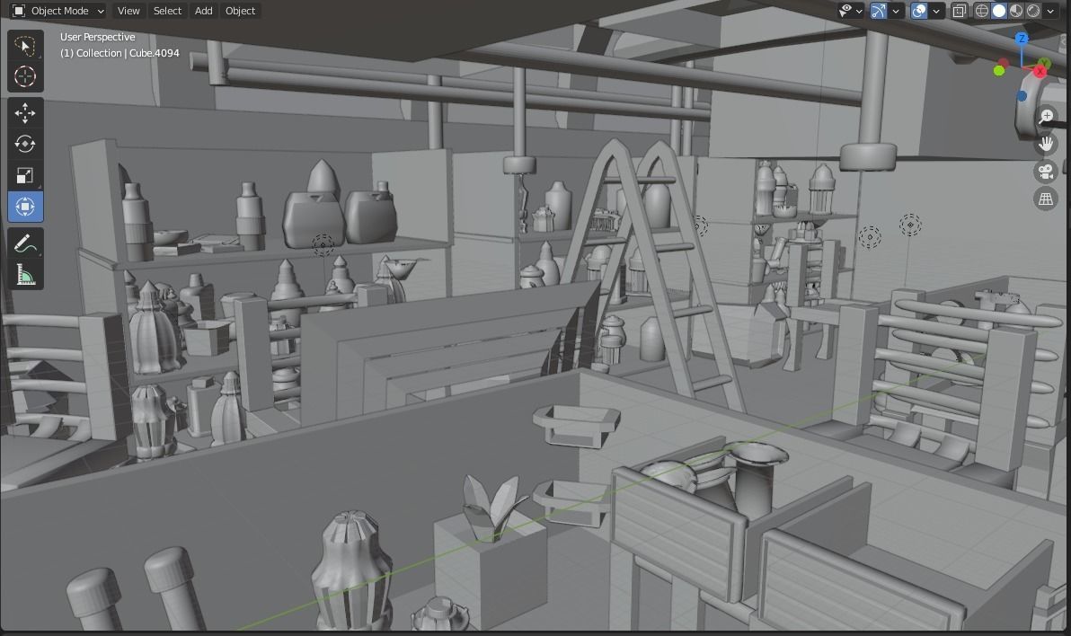 Research Lab 3D model_11