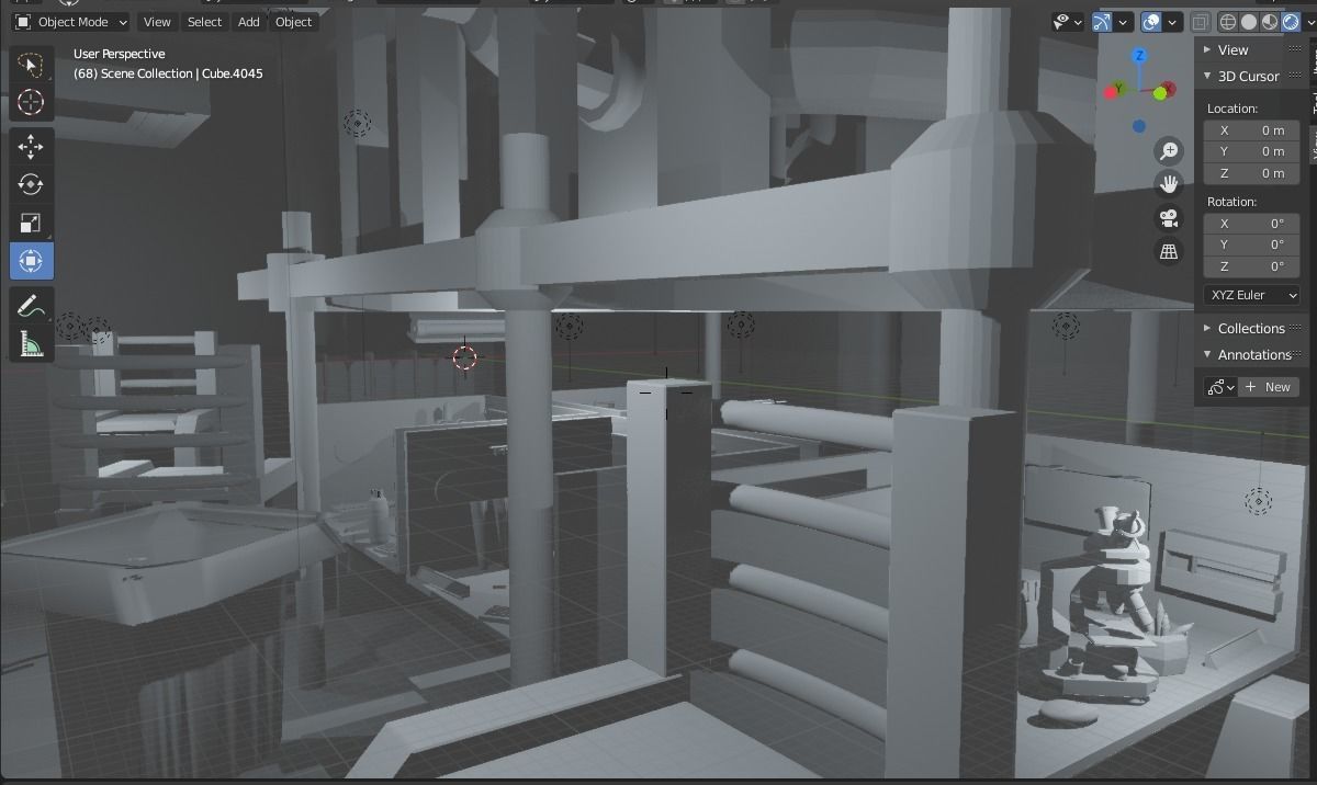 Research Lab 3D model_1