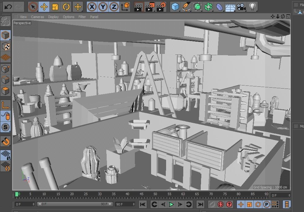 Research Lab 3D model_26