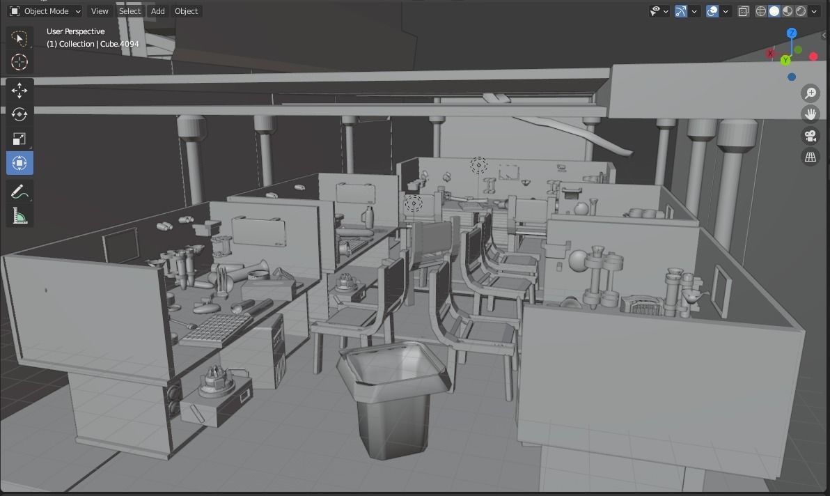 Research Lab 3D model_6