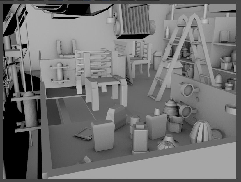 Research Lab 3D model_28