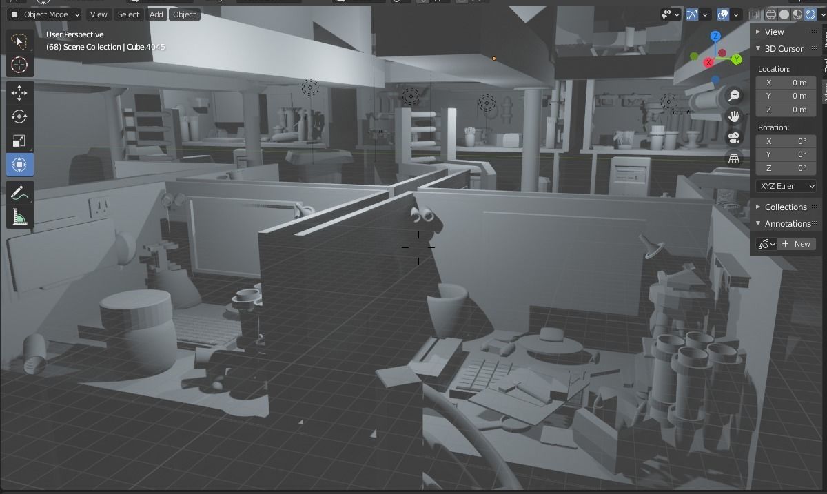 Research Lab 3D model_35