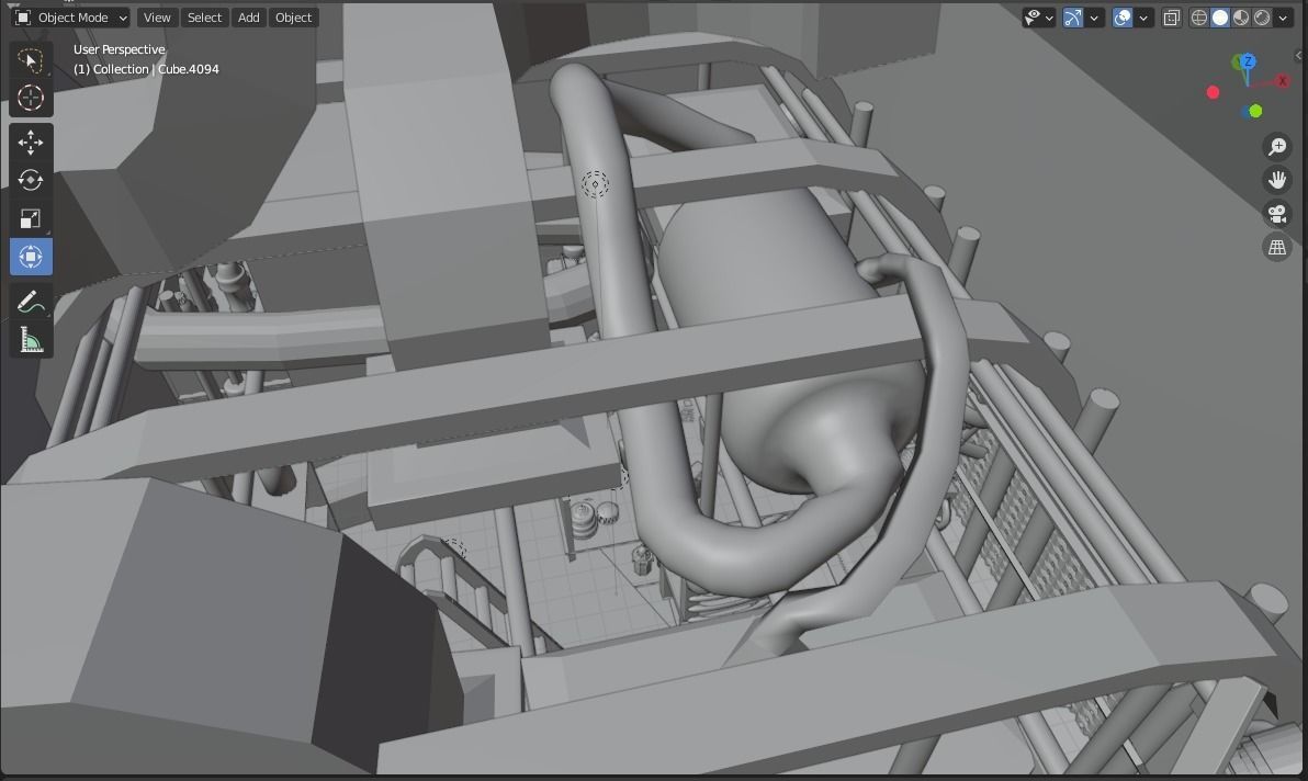 Research Lab 3D model_8