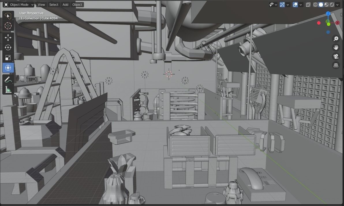 Research Lab 3D model_9