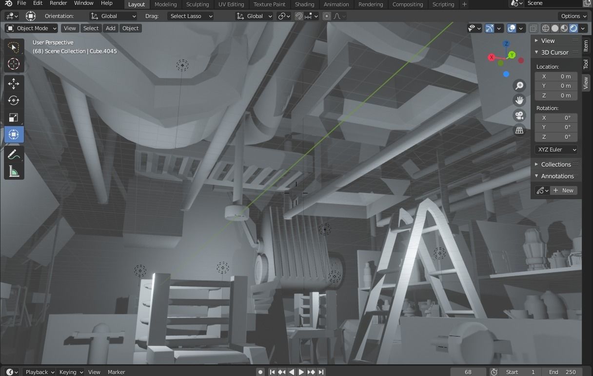 Research Lab 3D model_2